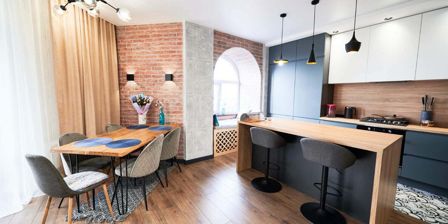 Budget-friendly home remodeling project in Bellville, TX living room