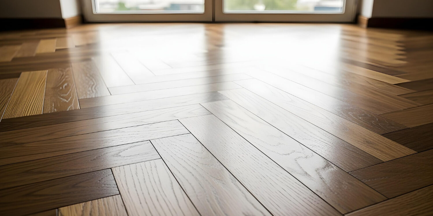 Flooring trends 2025 featuring wood-look tile and modern home interiors