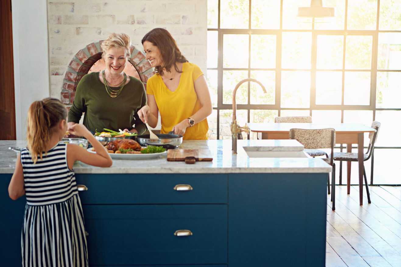 Summer kitchen remodeling design for family gatherings