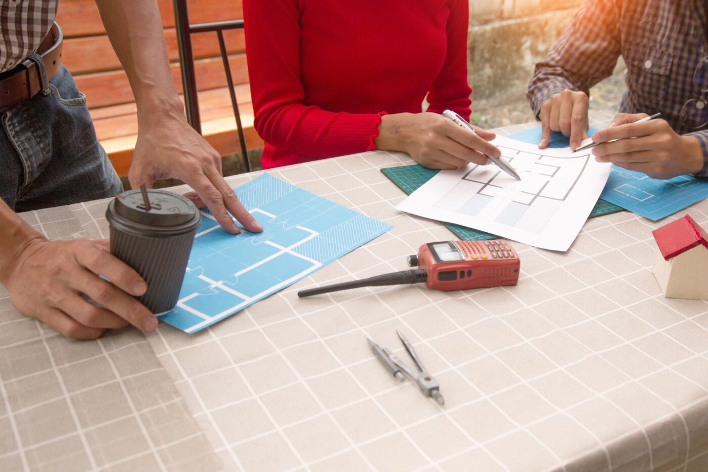 Homeowners planning a fall home remodel during summer